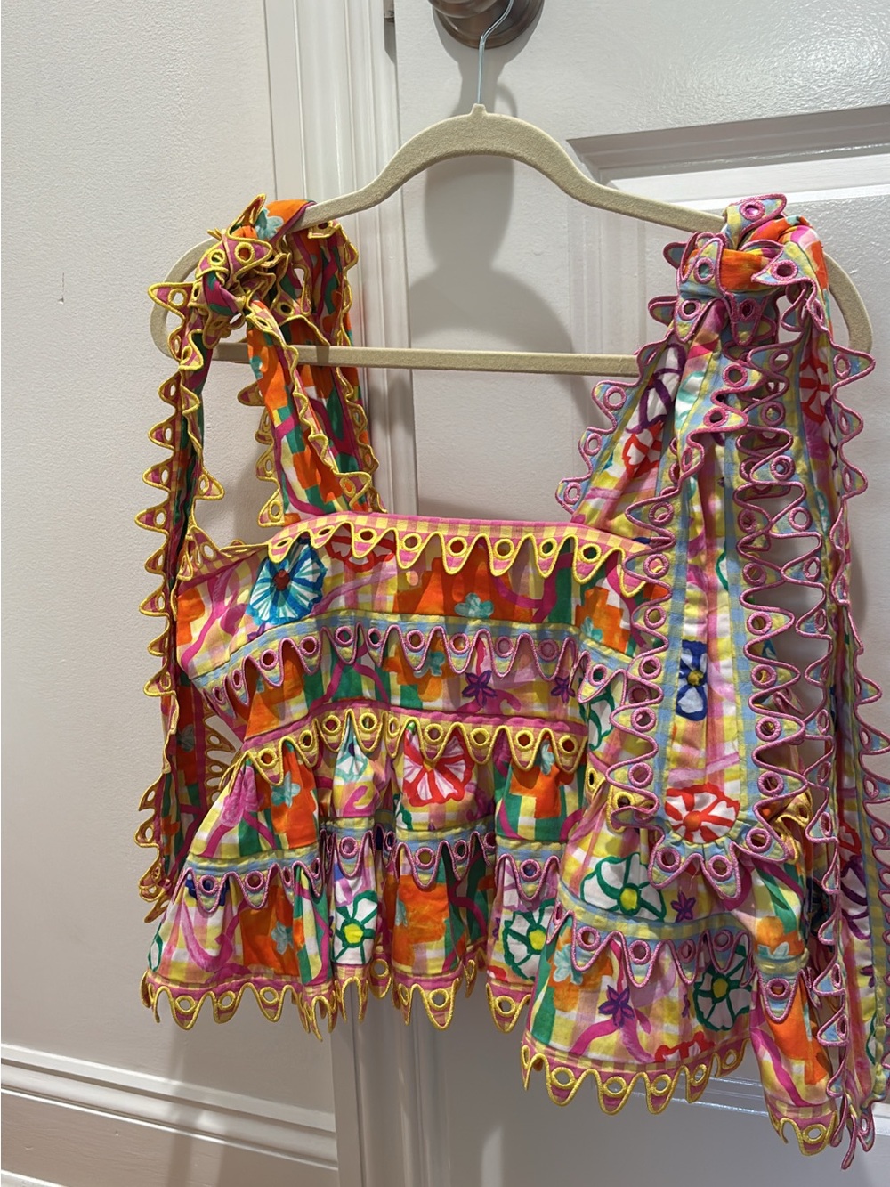 Celia B tie strap tank